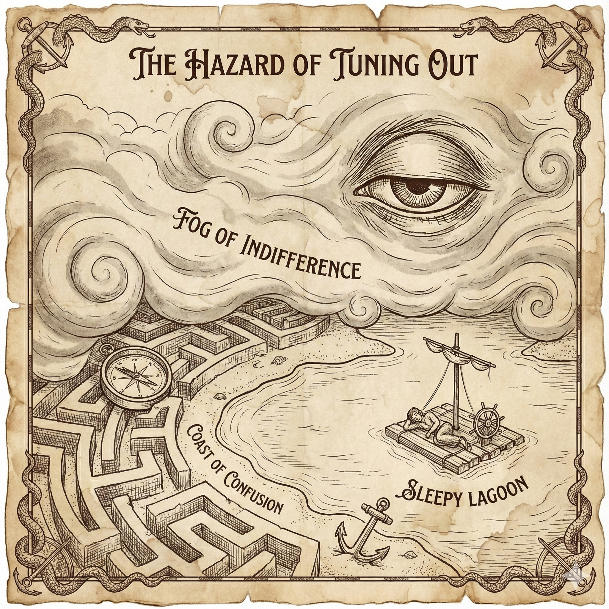 40 – The Five Hazards: Tuning Out